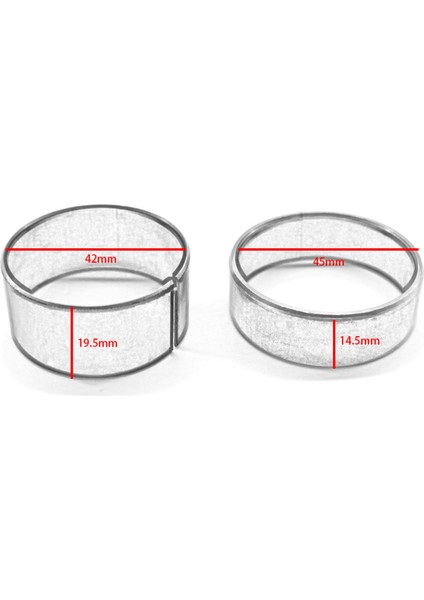 4 Adet Ön Arka Süspansiyon Çatalları Emiciler Manşon Halkaları Motosiklet Su Pompası Yağ Keçesi Seti (Yurt Dışından) modelleri