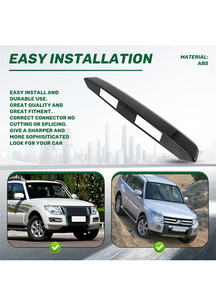 Mitsubishi Pajero V97 Montero V93 Için Araba Yedek Lastik Kapak Lastiği Up Tahtası V95 V95 V87 2007-2013 (Yurt Dışından) indirimleri