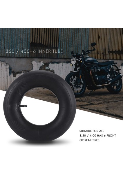 5x 3.50 / 4.00-6 Lastik Tüp Iç Tüp Lastik Tekerleği 350 / 400-6 Innertube Mini Moto Kauçuk Valf 6 (Yurt Dışından) indirimleri