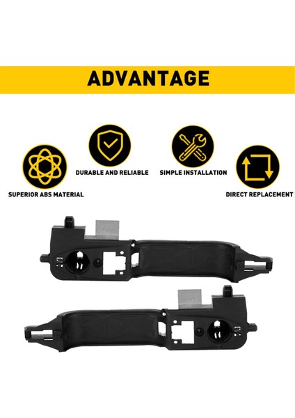 Ford Focus 2000-2007 Fl Için 1paır Ön Kapı Kolu Tabanı: 6S4Z-5426685-C Fr: 6S4Z-542684-E Dış Kapı Kolu Tabanı (Yurt Dışından) modelleri