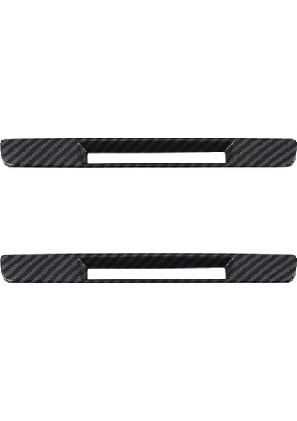 Mazda Için 2x Cx3 2016 2017 2018 Merkez Konsol Karbon Fiber Sıvı Kristal Ekran Trim Şeridi Cx-3 Araç Aksesuarları (Yurt Dışından)