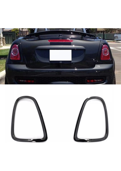 Araba Kuyruk Işık Çerçevesi Arka Lamba Kapağı 51132752243 51132752244 Mini Cooper R56 R57 R58 R59 R59 2007-2014 (Yurt Dışından) modelleri