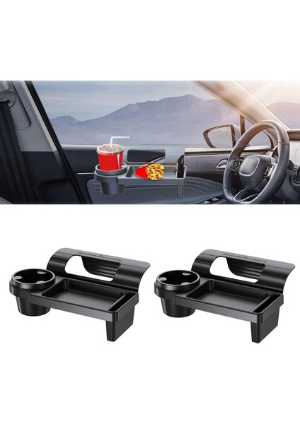 Araba Penceresi Çok Fonksiyonlu Depolama Tepsi Kutusu, Telefon Tutma, Güneş Gözlüğü Araç Kapı Yan Asma Depolama Rafı 2 Pc (Yurt Dışından) fiyatları