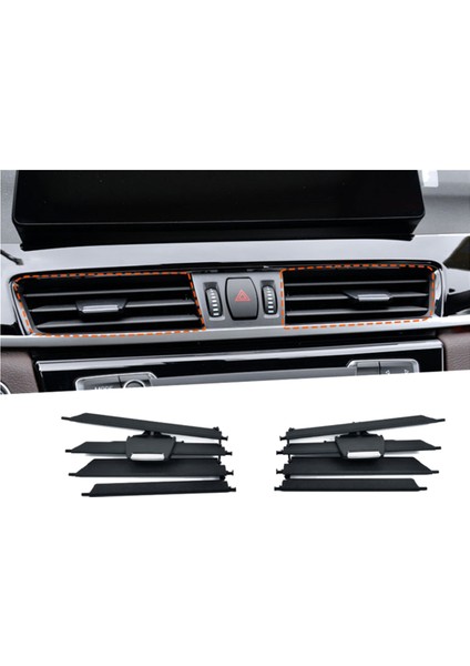 Araba Gösterge Tablosu Sol Hava Havalandırma Outlet Izgara Klima Slayt Klipsi Bmw X1 F48 X2 F39 2 Seri F45 (Yurt Dışından) modelleri