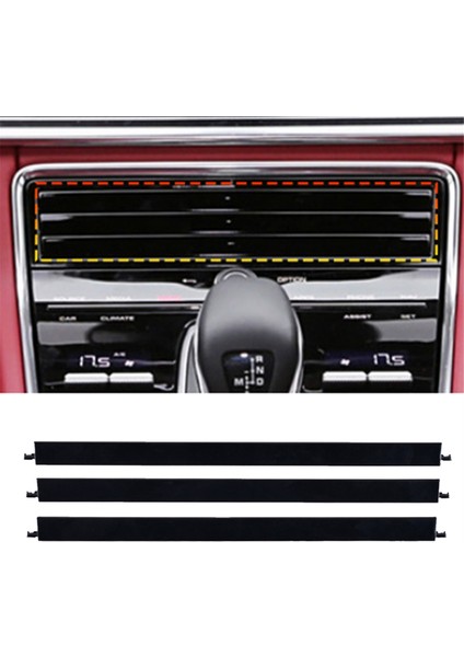 Araba Gösterge Tablosu Orta Ac Havalandırma Sırası Kürek Havalandırma Onarım Şeritleri 971819110E Porsche Panamera 971 2017-2022 (Yurt Dışından) fiyatları