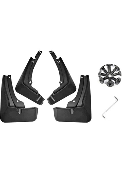 Cadillac Lyriq 2022-2024 Çamurluk Çamur Guard Flep Splash Flaps Mud Flaps Aksesuarları (Yurt Dışından)