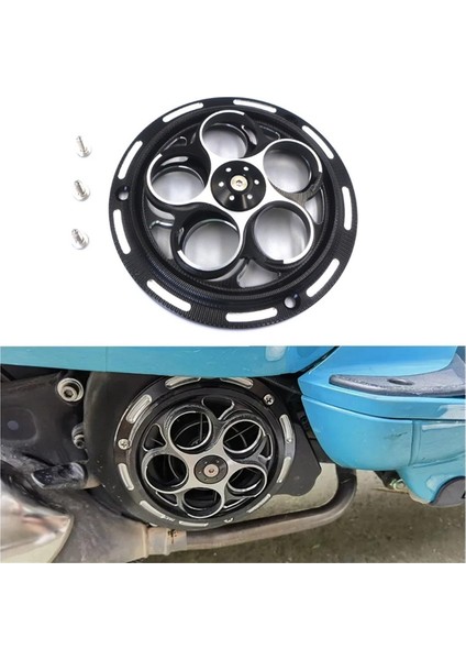 Vespa Sprint Primavera Için Motosiklet Motor Radyatör Kapağı 150 2013-2022 Fan Kapak Koruyucu Aksesuarlar (Yurt Dışından) fiyatları