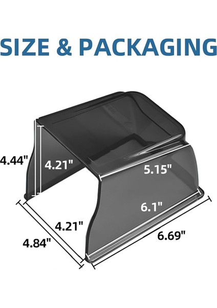 Kapı Zili Yağmur Kapağı, Şeffaf Kapı Zili Su Kalkan Su Geçirmez Koruyucu Kapı Zili Erişim Kontrol Eki (Yurt Dışından) fiyatları