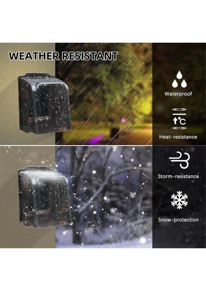 Kapı Zili Yağmur Kapağı, Şeffaf Kapı Zili Su Kalkan Su Geçirmez Koruyucu Kapı Zili Erişim Kontrol Eki (Yurt Dışından) modelleri