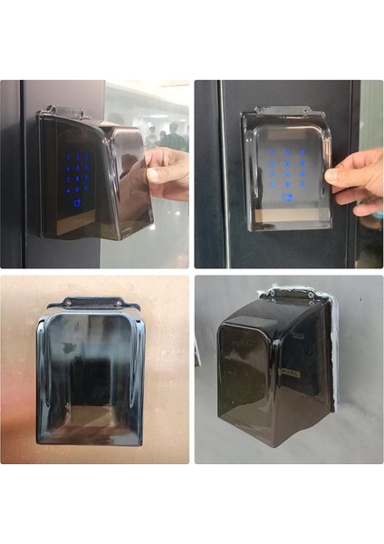 Kapı Zili Yağmur Kapağı, Şeffaf Kapı Zili Su Kalkan Su Geçirmez Koruyucu Kapı Zili Erişim Kontrol Eki (Yurt Dışından) fırsatları