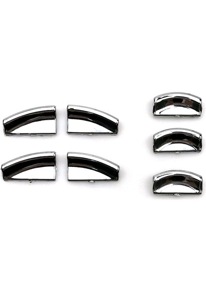 Mercedes Benz ml Gl W166 X166 C W204 E W212 Glk X204 Sınıf Kapı Asansör Düğmesi Çıkartmaları Abs Krom Trim Aksesuarları (Yurt Dışından)