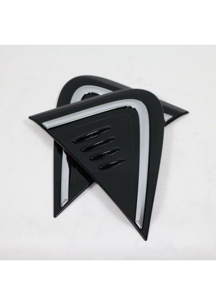 2pcs Araba Yan Kanat Hava Akışı Çamurluk Izgara Toyota Için Grill Emme Havalandırma Döşeme Chr C-Hr 2016-2018 (Yurt Dışından) indirimleri