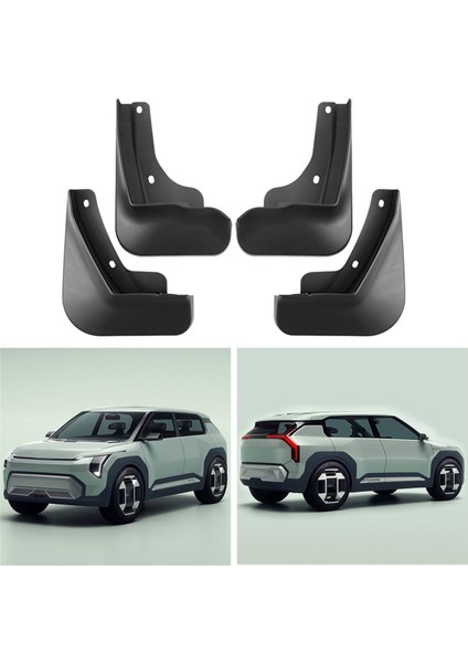 Kıa Ev3 2024 Ön Arka Çamurlu Kanatlar Için Araba Çamurlukları Gardiyanlar Sıçrama Çamurluk Araç Dış Parçaları (Yurt Dışından) fiyatları