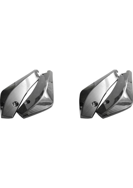 4 x Araç Karbon Fiber Arka Tampon Dudak Difüzör Ayırtıcı Koruyucu (Yurt Dışından) indirimleri