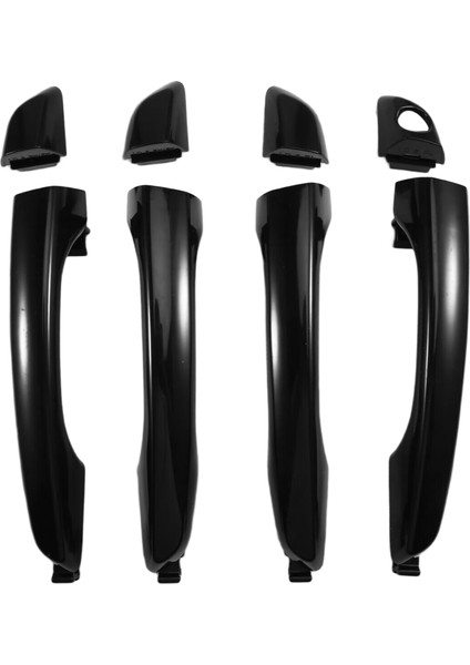 4 Adet Dış Kapı Kolları Kapak Ön ve Arka Tarafı ile 82651-F0010 82651-F2010 Hyundai Elantra 2017-2020 Için (Yurt Dışından) modelleri