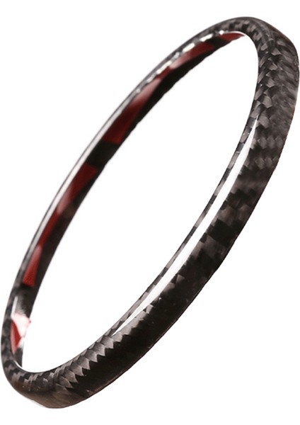 Araba Gerçek Karbon Fiber Arka Logo Yüzük Gövde Kapısı Logo Çerçevesi Alfa Için Romeo Giulia Stelvio 2020 Yeni Yüksek Kalite (Yurt Dışından) indirimleri