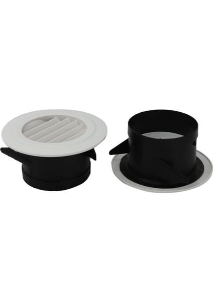 10 Adet 4 Inç Hava Havalandırma Kamartması, Hava Grill Kapak Banyo Ofis Evi Için Dahili Bir Sinek Ekranlı (Yurt Dışından) fırsatları