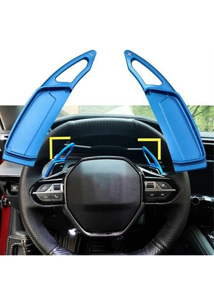 Peugeot 4008 5008 508L Araç Iç Aksesuarları Için Araç Direksiyon Simidi Kürek Değiştiricileri Uzatma (Yurt Dışından) modelleri