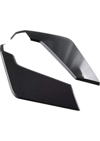 Karbon Fiber Renkli Araba Arka Tampon Yan Ayırıcı Spoiler Dekor Kapağı Kaplama Byd Yunus Mini/byd Seagull (Yurt Dışından) modelleri