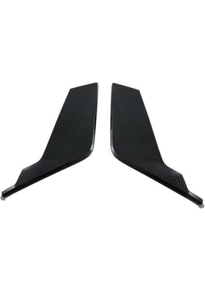 Karbon Fiber Renkli Araba Arka Tampon Yan Ayırıcı Spoiler Dekor Kapağı Kaplama Byd Yunus Mini/byd Seagull (Yurt Dışından) indirimleri