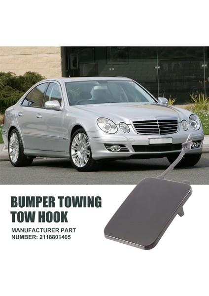 Mercedes-Benz W211 E-Serisi E280 E320 E350 E500 E55 2002-2008 Arka Tampon Çekme Göz Kancası Kapak Kapağı Için 2118801405 (Yurt Dışından) fırsatları