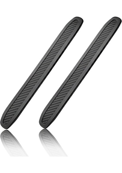Araba Tampon Koruyucu Kauçuk Şeritler, Karbon Fiber Ön ve Arka Yan Tampon Koruma Koruma Kapağı Suv Mpv Kamyonet, 2 Adet (Yurt Dışından) fiyatları