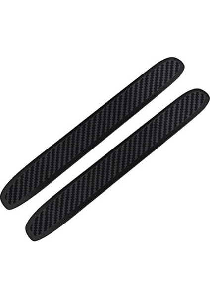 Araba Tampon Koruyucu Kauçuk Şeritler, Karbon Fiber Ön ve Arka Yan Tampon Koruma Koruma Kapağı Suv Mpv Kamyonet, 2 Adet (Yurt Dışından) indirimleri