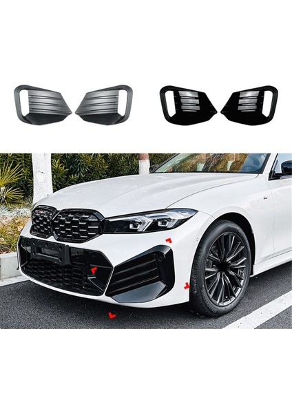 Araba Ön Tampon Işık Çerçeveleri Spoiler Bmw 3 Seres G20 G21 Lcı M Sport 2023+ Abs, B (Yurt Dışından) fırsatları