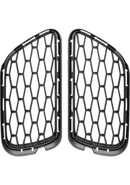 2pcs Ön Sol ve Sağ Tampon Hava Havalandırma Ağı Grille 670013780 670013781 Maserati Quattroporte 13-16 (Yurt Dışından)