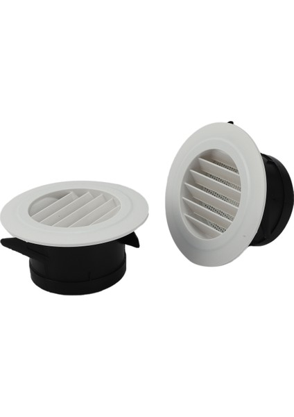 6 Adet 4 Inç Hava Havalandırma Kamartması, Hava Grill Kapağı Banyo Ofis Evi Için Dahili Bir Sinek Ekranlı (Yurt Dışından) modelleri