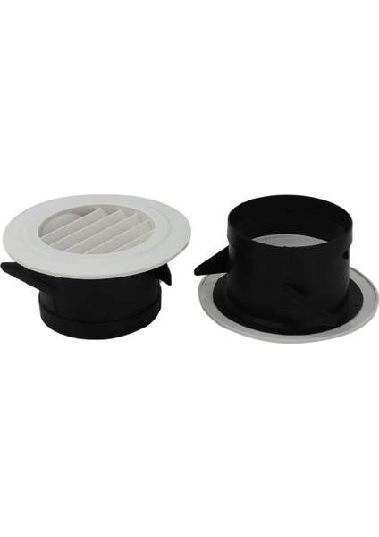 6 Adet 4 Inç Hava Havalandırma Kamartması, Hava Grill Kapağı Banyo Ofis Evi Için Dahili Bir Sinek Ekranlı (Yurt Dışından) fırsatları