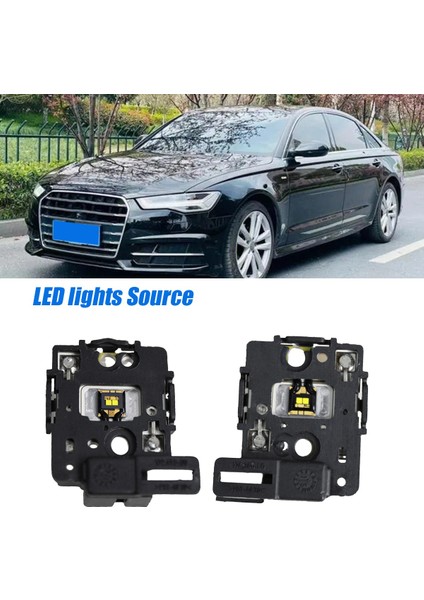 1paır 4led Işıklar Audi A3 S3 Rs3 A6 C7 2013-2016 Otomobil LED Tahtaları Işık Kaynağı Için Gündüz Çalışan Drl Modülü (Yurt Dışından) fırsatları