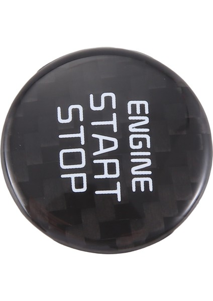 Gerçek Karbon Fiber Tek Tuş Başlangıç ​​durdur Düğmesi Motor Düğmesi Kapak Çıkartma Kia Stinger 2018-2022 Karbon Fiber Desen (Yurt Dışından) fiyatları