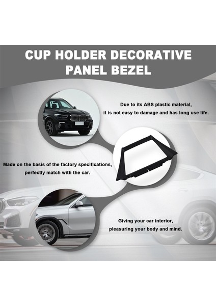 Bmw X5 X6 E70 E71 Için Ön Orta Konsol Paneli Çerçeve Kupa Tutucu Dekoratif Panel 5116956756 (Yurt Dışından) indirimleri