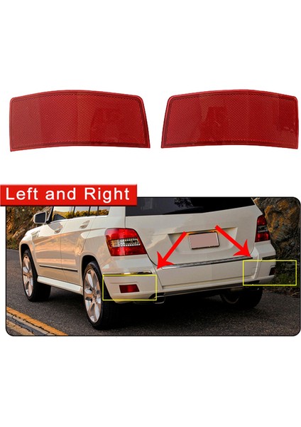 Sol Arka Tampon Reflektör Trim Lambası A2048200174 Mercedes-Benz Glk Sınıfı W204/X204 GLK250 GLK300 GLK350 2008-2012 (Yurt Dışından) fırsatları