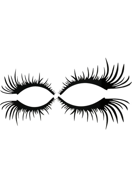 Araba Far Kirpik Far Çıkartmaları, Kirpik Araç Gövde Çıkartması, Araba Dekorasyonu Için Önlük Çıkartması 2 Çift (Yurt Dışından) fiyatları