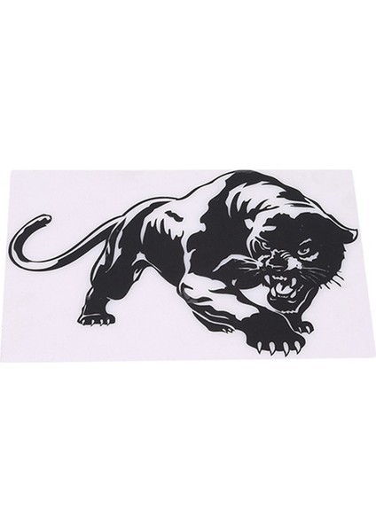 2x Tiger Araba Sticker Serin Çıkartmalar Vinil Su Geçirmez Otomatik Ayarlama Stil Siyah (Yurt Dışından) fiyatları