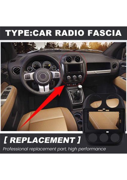 2 Dın 10.1 Inç Araba Radyo Kurulumu Android Gps Mp5 Fasya Panel Çerçevesi Jeep Dash Mount Kiti Sol Sürücü (Yurt Dışından) indirimleri