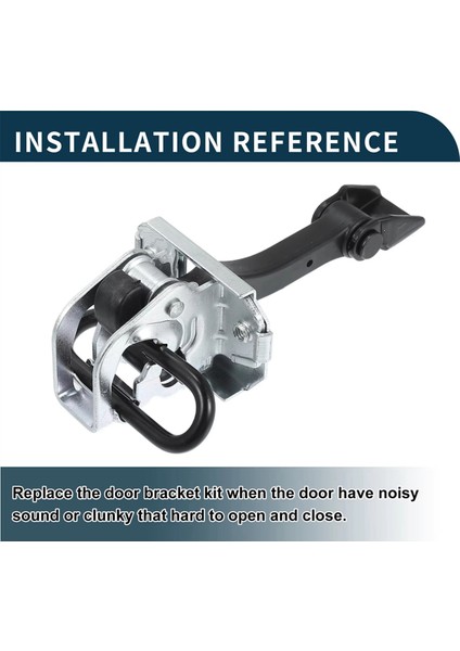 Bmw 3 Serisi E46 1997-2005 Saloon Estate Için Yeni Yüksek Kaliteli Araba Kapısı Çek Strap Stopper Limiter Menteşe 51218160959 (Yurt Dışından)