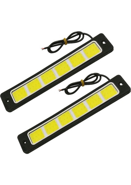 4pcs Süper Parlak LED Gündüz Koşu Işıkları Araba Sürüş Sis Lambası Su Geçirmez Esnek Drl Koçanı LED Şerit 190X35MM 12V (Yurt Dışından) modelleri