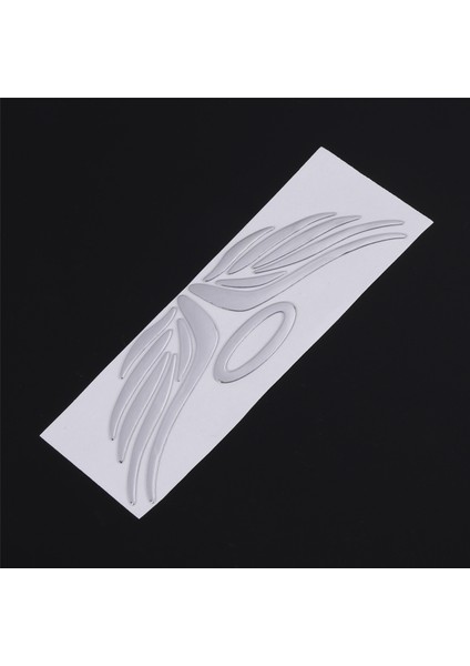 3x 3D Chrome Angel Wing Sticker Çıkartma Otomatik Araba Amblem Dekala Dekorasyon Renk Gümüş (Yurt Dışından) fırsatları