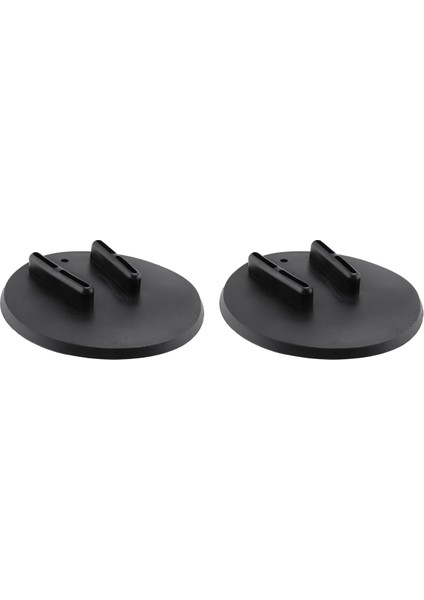 2x Motosiklet Kickstand Pad Kick Stant Coaster Puck Tur Touring Sportster (Yurt Dışından)