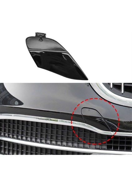 Araba Ön Tampon Tow Hook Kapağı 2228853600 Mercedes Benz Maybach W222 2018-2020 (Yurt Dışından) modelleri
