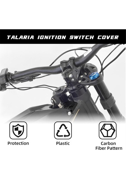 Elektrikli Kir Bisiklet Kontağı Anahtarı Kapak Başlangıç ​​anahtarı Kapağı Kontak Anahtar Kilit Silindir Kapağı Talaria Sting Mx3 Mx4 (Yurt Dışından) indirimleri