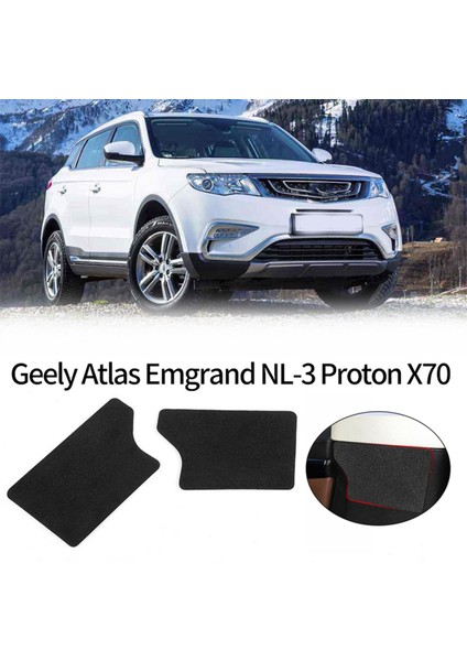 4pcs Araba Emniyet Kemeri Anti Scratch Koruyucu Koruma Geely Atlas Emgrand Nl-3 Proton X70 2016-2020 Için Kapak Çıkartmaları (Yurt Dışından) fiyatları