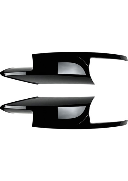 Bmw 5 Serisi Için M5 F10 2011-2017 Ön Tampon Dudak Açısı Difüzör Spluser Spoiler Koruyucusu Parlak Siyah (Yurt Dışından)