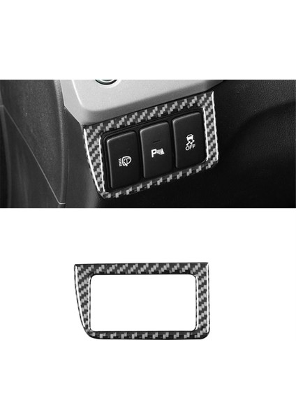 Honda Civic Için Karbon Fiber 9. 2012-2015 Far Anahtarı Kontrolü Kapak Trim Iç Aksesuarlar Lhd (Yurt Dışından) fırsatları