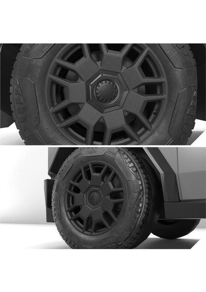 Tekerlek Merkezi Göbek Kapakları Tesla Cybertruck 2024 Aksesuarlar Için Kapak Pas Dayanıklı Çıkarılabilir Orta Tekerlek Kapağı (Yurt Dışından) indirimleri