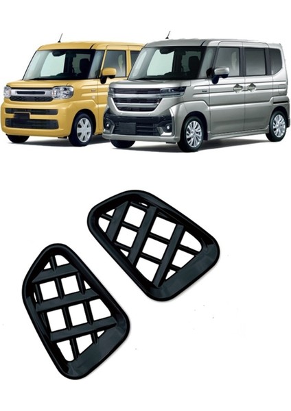 Suzuki Spacia Özel MK54S MK94S 2024 Iç Aksesuarlar Için Araba Kliması Havalandırma Kapağı Döşeme Sticker Siyah (Yurt Dışından) fiyatları