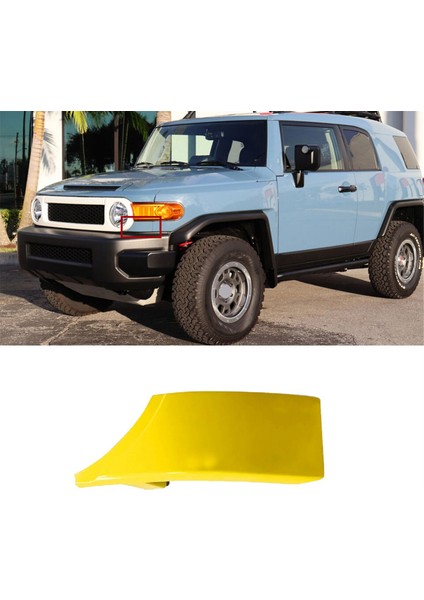 Sol Ön Tampon Dolgu Plakası 52513-35100-F0 Toyota Fj Cruiser 2007-2014 Araba Far Alt Trim Kapak 5251335100 (Yurt Dışından) fiyatları